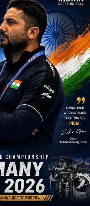 Zakir Khan, founder and head coach of Champion Shooting Academy